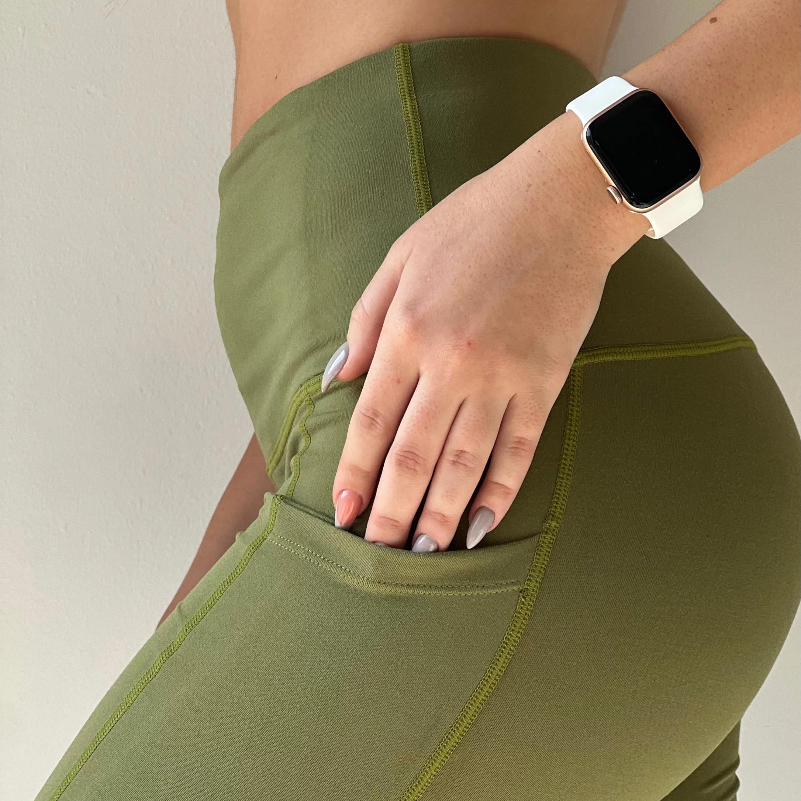 1078 Nowsunday Ultrasoft Legging with Pocket - Image 3